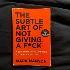 subtle art of not giving a fck by mark manson